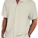 Camisa Masculina De Manga Curta