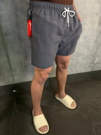 Short Praia Liso Premium Rsv Fuligem