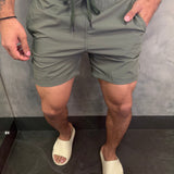 Short Poliamida Elastano Kingejoe Verde Militar
