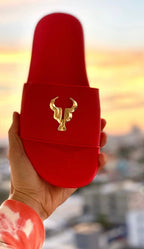 Chinelo Toro Slide Vermelho Ares