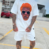 Conjunto Moletinho Over Branco