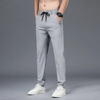 Fly Confort Calça Masculina Em Seda Gelo E Poliéster