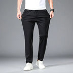 Fly Confort Calça Masculina Em Seda Gelo E Poliéster