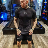 Conjunto Camiseta E Bermuda Soft Black