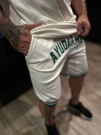 Conjunto Over Ayu 33 White/Green