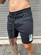 Conjunto Camiseta Oversized Seu Jorge Preta E Shorts Preto