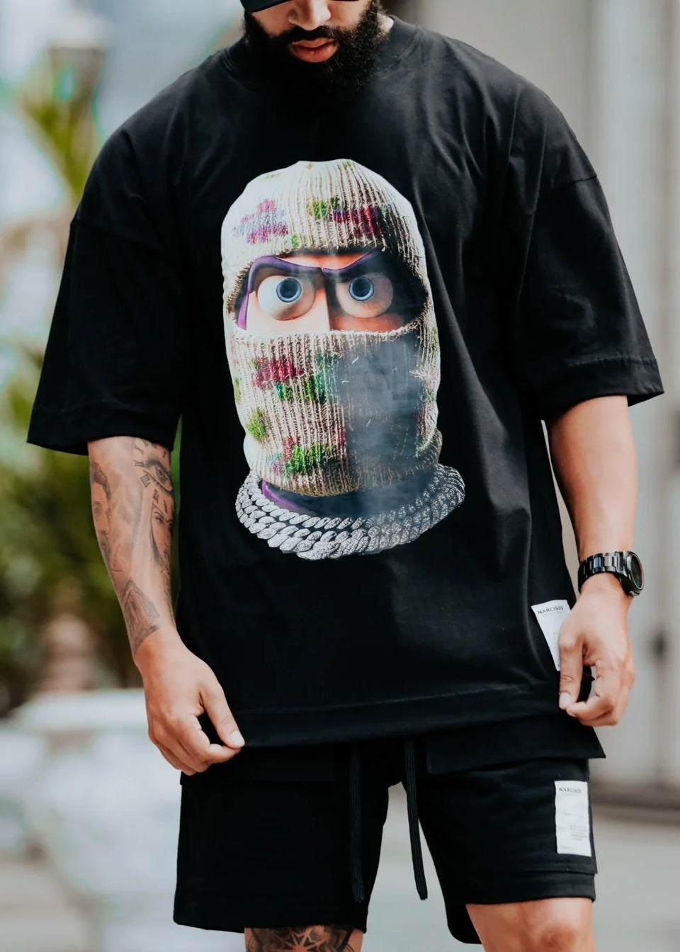 Conjunto Oversized Buzz - Preta