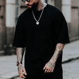 Conjunto Oversized Texturizada Preta