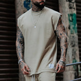 Conjunto Regata Machão Basic E Shorts Bege