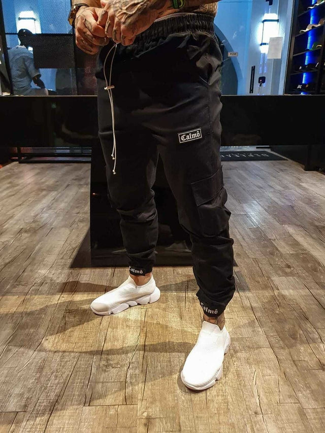 Calça Cargo Jogger Black