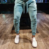 Calça Moletinho Slim Water Green